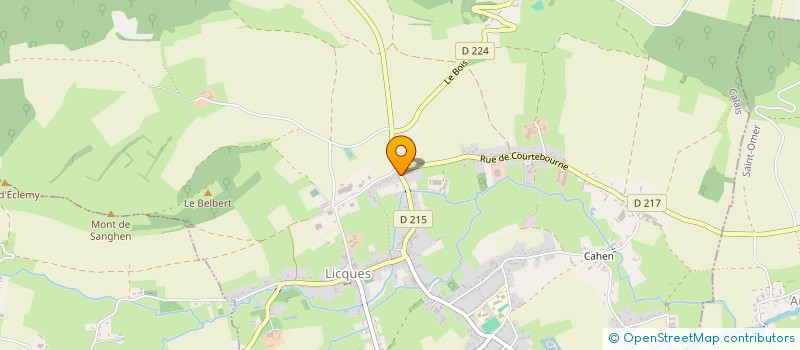 localisation de l'entreprise MONSIEUR GAETAN LEFRANCOIS  BONNEMAIN