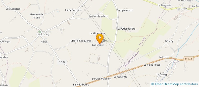 localisation de l'entreprise MONSIEUR GAETAN LEGOUIX à LE LOREY