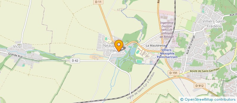 localisation de l'entreprise MONSIEUR GAETAN LEMAGOUROU  NEAUPHLE-LE-VIEUX