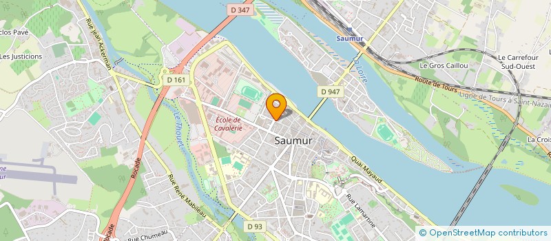 localisation de l'entreprise MONSIEUR GAETAN LEMETAIS à SAUMUR