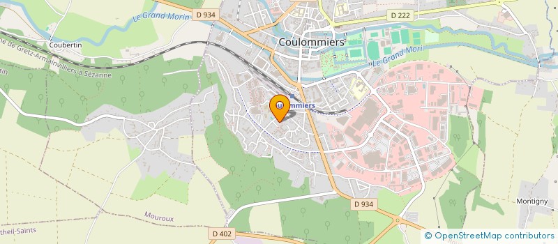 localisation de l'entreprise MONSIEUR GAETAN LEMOINE à COULOMMIERS