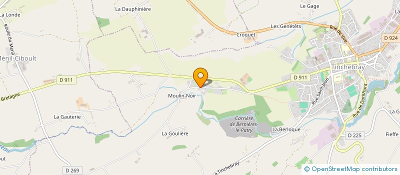 localisation de l'entreprise MONSIEUR GAETAN LEPRAT à TINCHEBRAY-BOCAGE