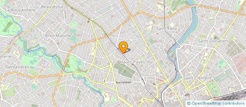 localisation de l'entreprise MONSIEUR GAETAN LEVOUX à NANTES