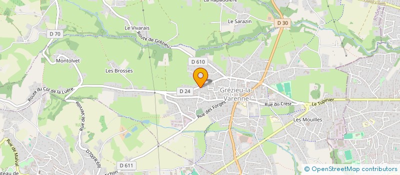 localisation de l'entreprise MONSIEUR GAETAN LEZIN à GREZIEU-LA-VARENNE