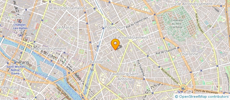 localisation de l'entreprise MONSIEUR GAETAN LLORIS  PARIS