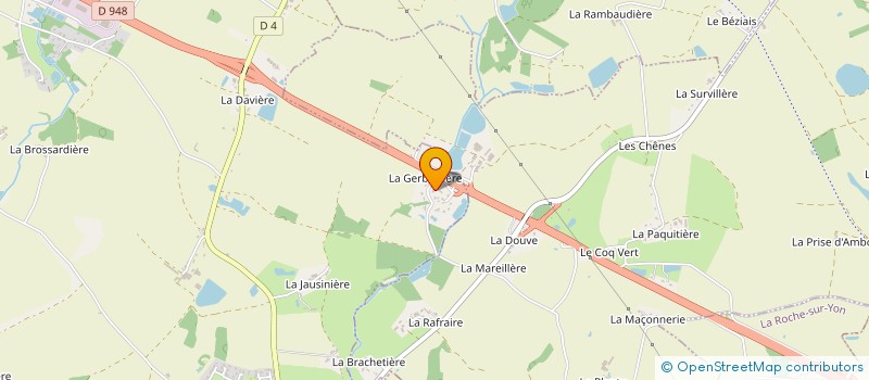 localisation de l'entreprise MONSIEUR GAETAN LOCHET  AIZENAY