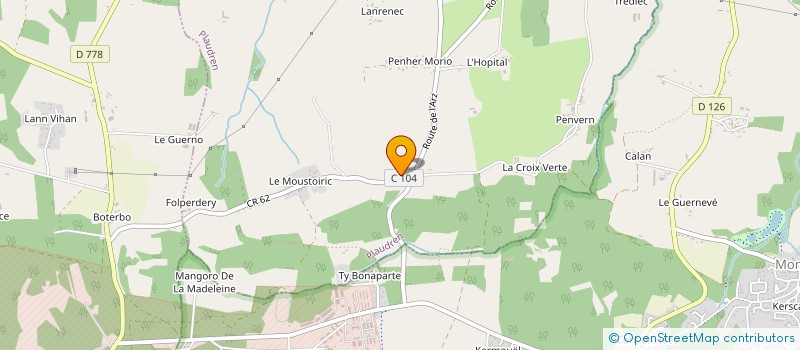 localisation de l'entreprise MONSIEUR GAETAN LODEVIS à PLAUDREN