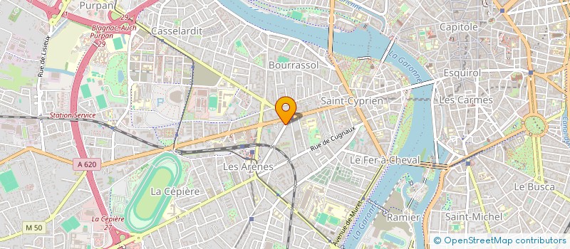 localisation de l'entreprise MONSIEUR GAETAN LOMBARD à TOULOUSE
