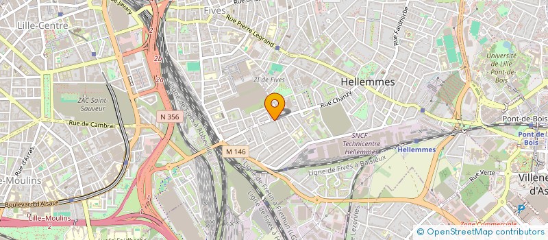 localisation de l'entreprise MONSIEUR GAETAN MACQUET à LILLE