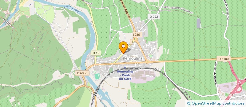 localisation de l'entreprise MONSIEUR GAETAN MALACHANE à REMOULINS