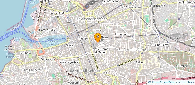 localisation de l'entreprise MONSIEUR GAETAN MARCHANDISE à MARSEILLE