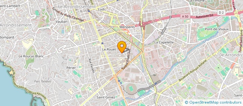 localisation de l'entreprise MONSIEUR GAETAN MARRON à MARSEILLE