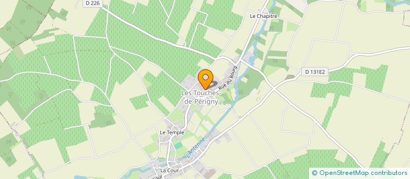 localisation de l'entreprise MONSIEUR GAETAN MARTINAUD  BAGNIZEAU