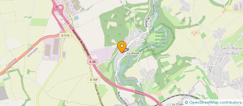 localisation de l'entreprise MONSIEUR GAETAN MARTINS  APPRIEU