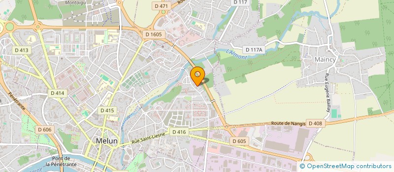 localisation de l'entreprise MONSIEUR GAETAN MASSON à MELUN