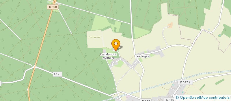 localisation de l'entreprise MONSIEUR GAETAN MASSON BACHASSON DE MONTALIVET à ABONDANT