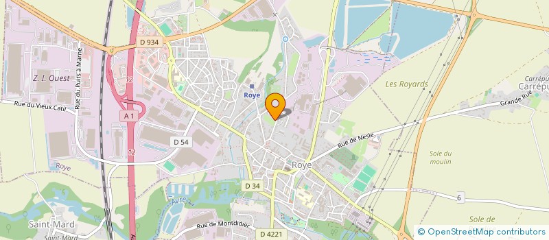 localisation de l'entreprise MONSIEUR GAETAN MATIFAS  HATTENCOURT