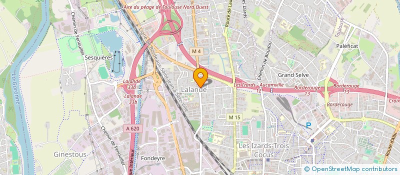 localisation de l'entreprise MONSIEUR GAETAN MAXIME  TOULOUSE