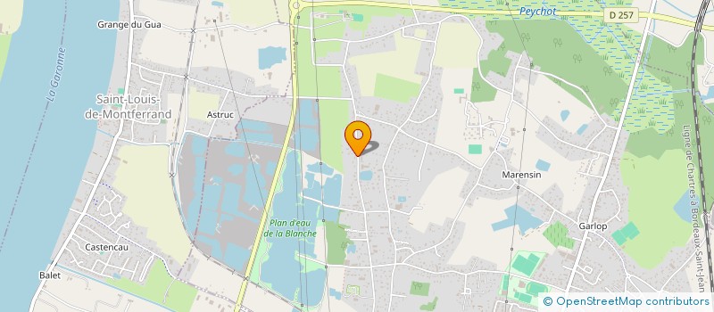 localisation de l'entreprise MONSIEUR GAETAN MERCIER à AMBARES-ET-LAGRAVE