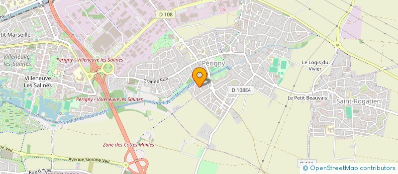 localisation de l'entreprise MONSIEUR GAETAN MERIAS à PERIGNY
