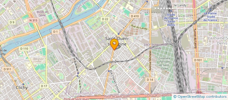 localisation de l'entreprise MONSIEUR GAETAN MICALLEF à SAINT-OUEN-SUR-SEINE