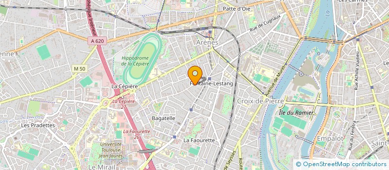 localisation de l'entreprise MONSIEUR GAETAN MICHEL  TOULOUSE