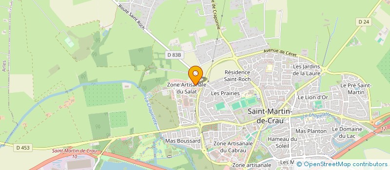 localisation de l'entreprise MONSIEUR GAETAN MICHEL à SAINT-MARTIN-DE-CRAU