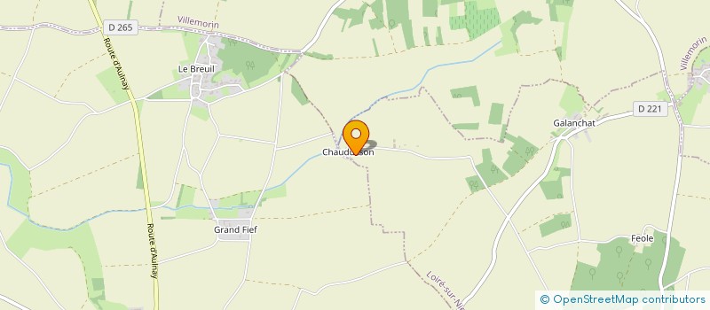 localisation de l'entreprise MONSIEUR GAETAN MICHENEAU  LOIRE-SUR-NIE