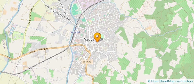 localisation de l'entreprise MONSIEUR GAETAN MIRA  VAUVERT