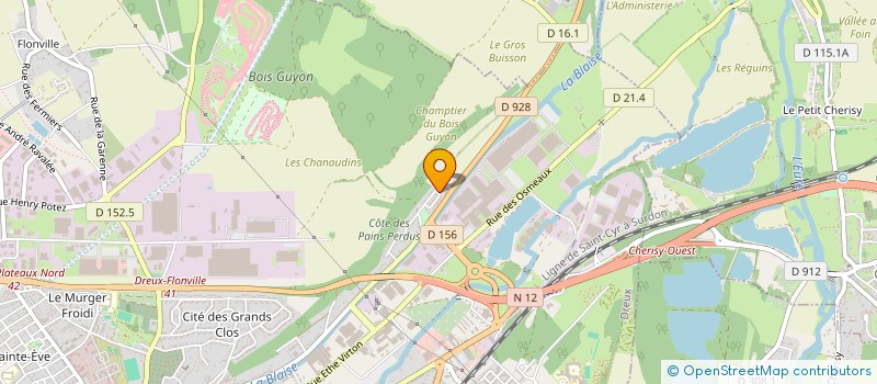 localisation de l'entreprise MONSIEUR GAETAN MORICE à DREUX