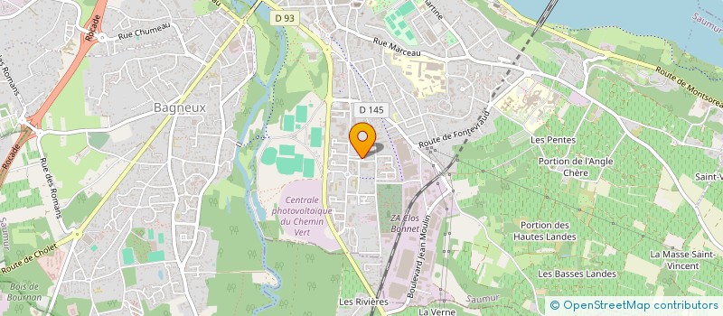 localisation de l'entreprise MONSIEUR GAETAN MORIN  SAUMUR