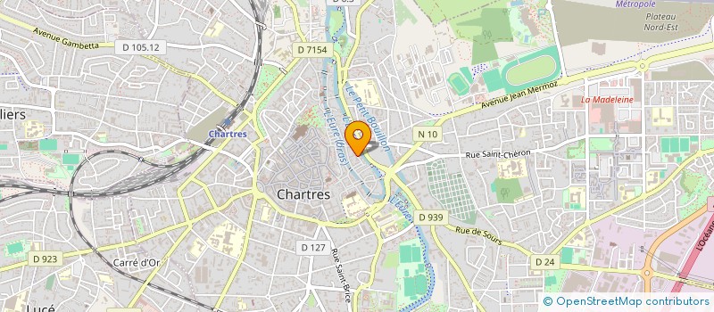 localisation de l'entreprise MONSIEUR GAETAN MOYSAN à CHARTRES