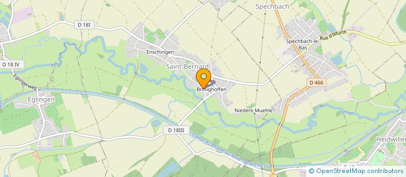 localisation de l'entreprise MONSIEUR GAETAN MUNCH  SAINT-BERNARD