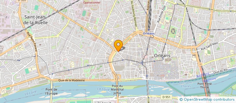 localisation de l'entreprise MONSIEUR GAETAN MUNGINDU à ORLEANS