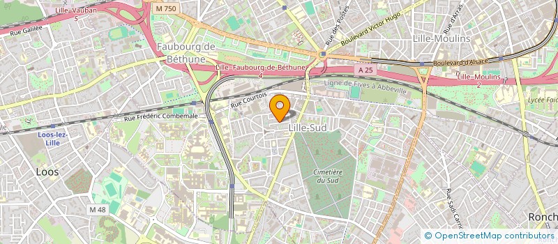 localisation de l'entreprise MONSIEUR GAETAN NARDI COLOME à LILLE