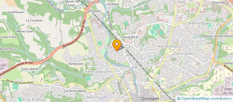 localisation de l'entreprise MONSIEUR GAETAN NAVARRETE à QUIMPER