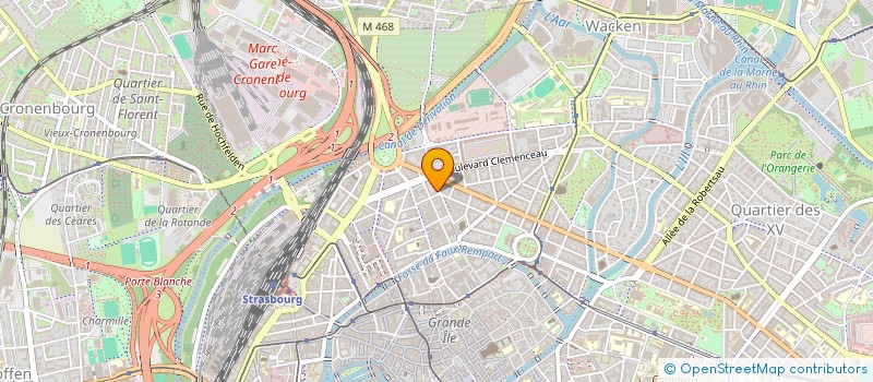 localisation de l'entreprise MONSIEUR GAETAN NICOLAS  STRASBOURG