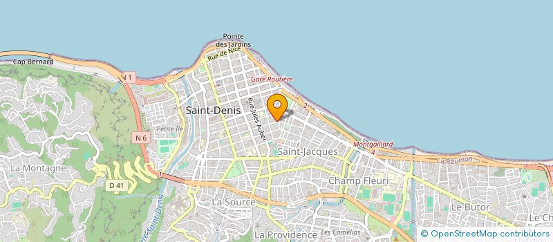 localisation de l'entreprise MONSIEUR GAETAN NICOLE  SAINT-DENIS