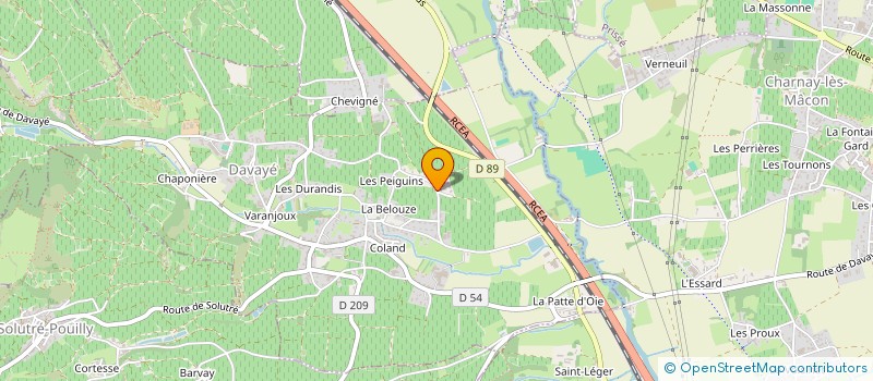 localisation de l'entreprise MONSIEUR GAETAN NOIA  DAVAYE