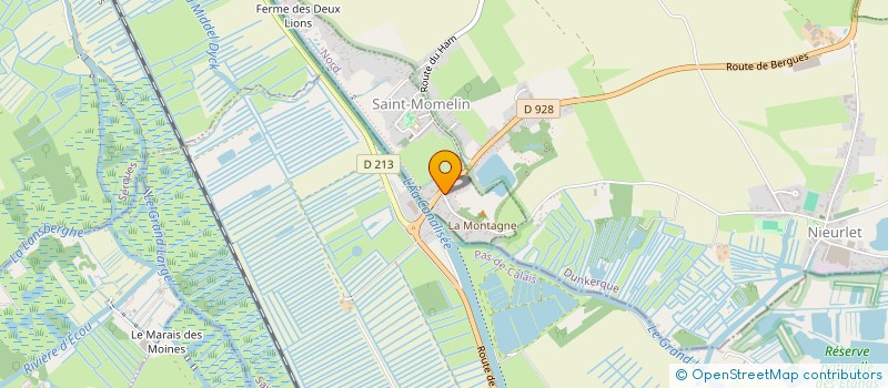 localisation de l'entreprise MONSIEUR GAETAN NOTTEAU  SAINT-MOMELIN