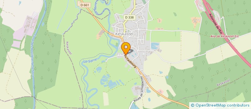 localisation de l'entreprise MONSIEUR GAETAN NUSS  KESKASTEL