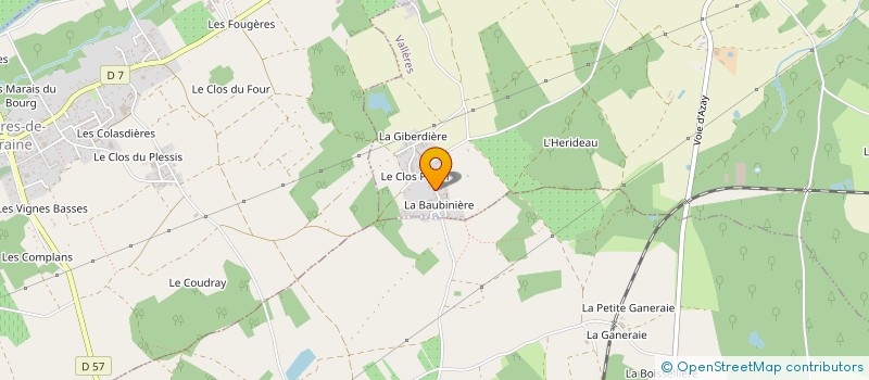 localisation de l'entreprise MONSIEUR GAETAN NUTTENS  VALLERES