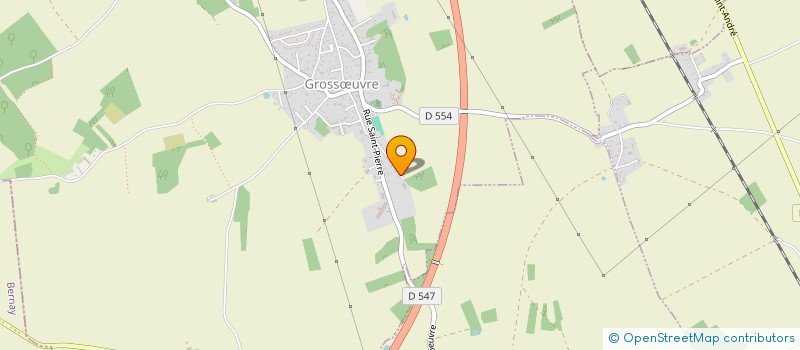 localisation de l'entreprise MONSIEUR GAETAN OLIVE  GROSSUVRE