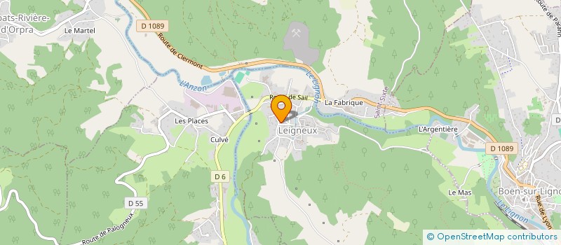 localisation de l'entreprise MONSIEUR GAETAN OLIVIER  LEIGNEUX