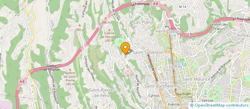 localisation de l'entreprise MONSIEUR GAETAN OTT à NICE