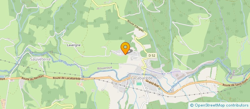 localisation de l'entreprise MONSIEUR GAETAN PANISSE à ROUAIROUX