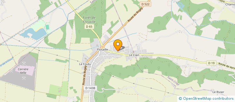 localisation de l'entreprise MONSIEUR GAETAN PEREIRA  SAINT-SAVIN