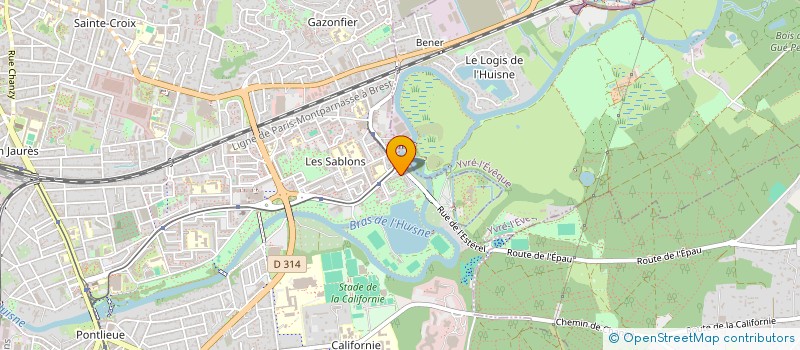 localisation de l'entreprise MONSIEUR GAETAN PERNET  LE MANS