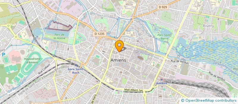 localisation de l'entreprise MONSIEUR GAETAN PETRIEUX à AMIENS