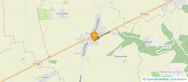 localisation de l'entreprise MONSIEUR GAETAN PHILIPPE  QUATREMARE